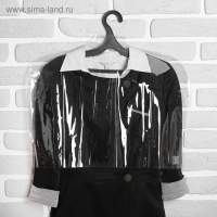 Чехол для одежды, 52&times;42 см, 12 мкм, цвет прозрачный