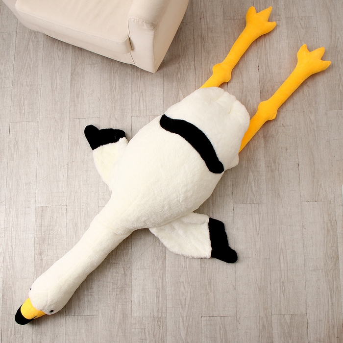 Мягкая игрушка &laquo;Фламинго&raquo;, 190 см, цвет белый