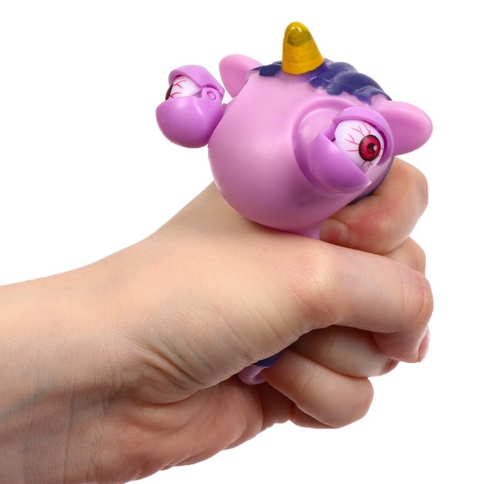 Игрушка-антистресс &laquo;Пучеглазый единорог&raquo;, в шоубоксе