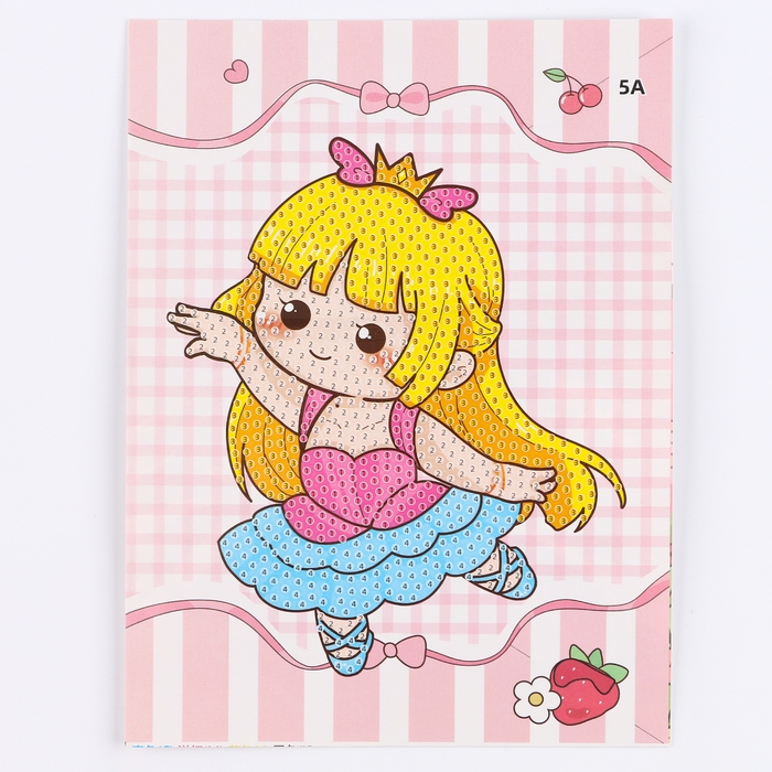 Алмазная вышивка &laquo;Харука&raquo;, 13,7 &times; 18,3 см, картон, с частичным заполнением