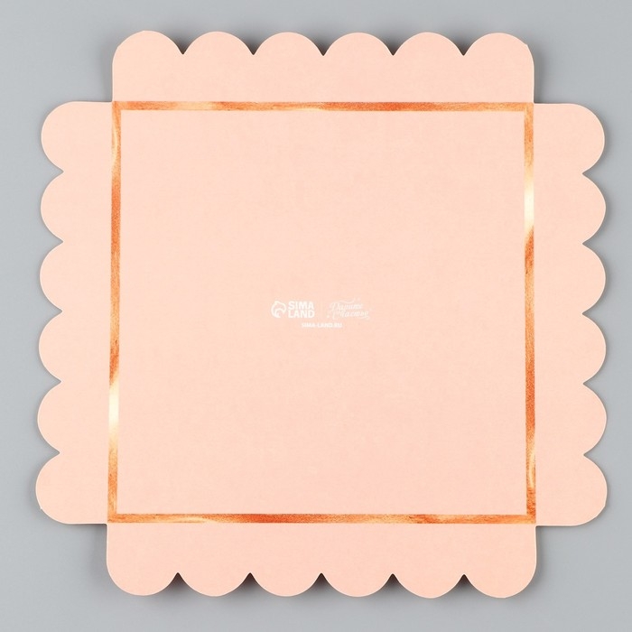 Коробка кондитерская, сундук, упаковка, &laquo;Вкусные истории&raquo;, 14 х 14 х 18 см