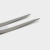 Вилка для мяса из нержавеющей стали Доляна Everyday, h=37&times;3 см, толщина 3 мм, цвет серебряный