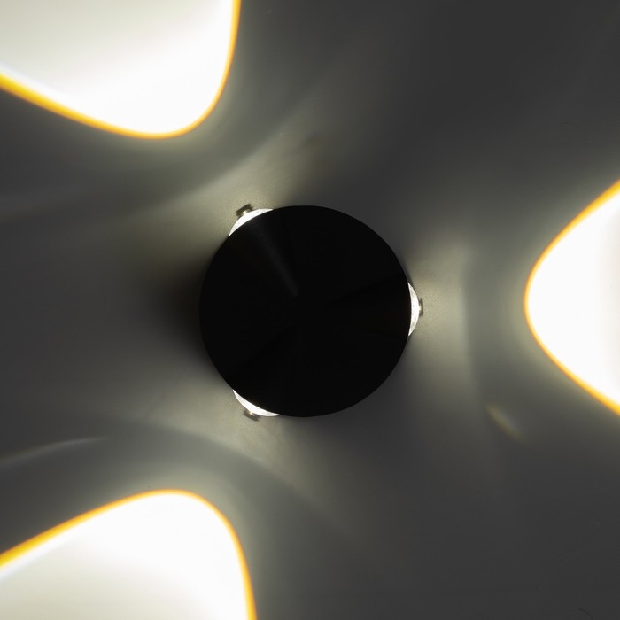 Светильник "Снек" 3хLED 3Вт 4000К IP66 черный 9,3х4,5х9,3 см