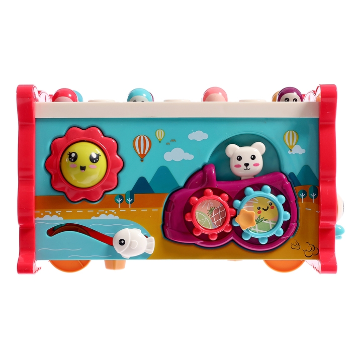 Развивающая игрушка &laquo;Сортер-совушка&raquo;, 15 в 1, с подвижными элементами