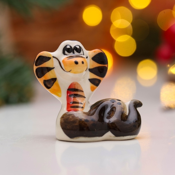 Сувенир "Маруся" 5х5,5см, гжель, цвет