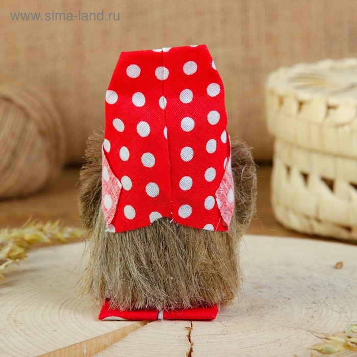 Оберег &laquo;Домовой с долларами&raquo;, будьте здоровы, 10 см, микс