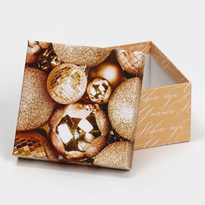 Набор подарочных коробок 6в1 &laquo;С Новым годом&raquo;, 10 х 10 х 6 - 20 х 20 х 11 см, Новый год