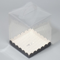 Коробка кондитерская, сундук, упаковка, &laquo;Для тебя&raquo;, 14 х 14 х 18 см