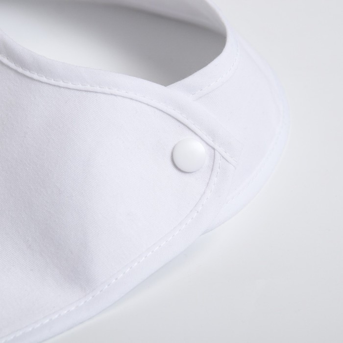 Нагрудник/слюнявчик для кормления &laquo;Little lady&raquo; на кнопке