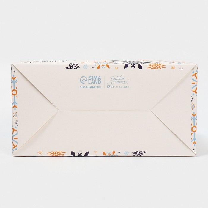 Коробочка для кексов &laquo;Исполнения желаний&raquo;, 16 х 10 х 8 см, Новый год