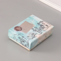 Сургучный набор "Растительный венок" печать, ручка, сургуч 12,5х10х3,6 см