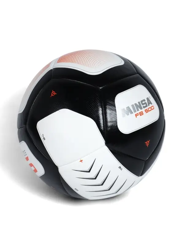 Футбольный мяч Minsa FB500 THB, термосклейка, 12 панелей, размер 5