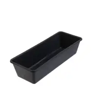 Ящик для рассады, 36 &times; 14 &times; 9 см, 3 л, пластик, чёрный