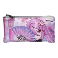 Пенал мягкий, 1 отделение, 120 х 220 мм, плоский, ErichKrause Manga, 60955