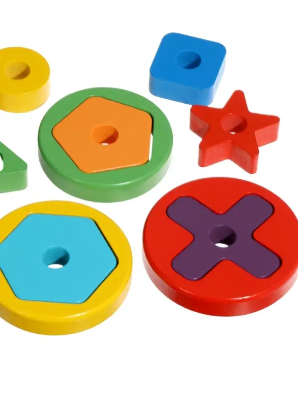 Пирамидка-сортер  детская развивающая