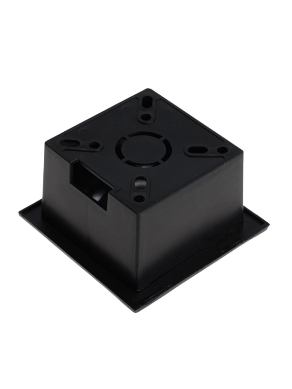 Встраиваемый светильник для лестницы, IP65, 3 Вт, 4000К, 68x68, квадрат, черный