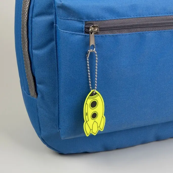 Светоотражающий элемент &laquo;Ракета&raquo;, двусторонний, 6&times;3 см, МИКС