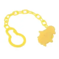 Держатель для соски - пустышки, на цепочке, цвет МИКС