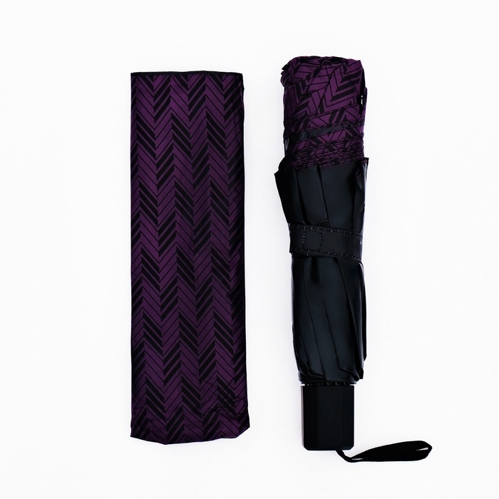 Зонт механический &laquo;Ромб&raquo;, эпонж, 4 сложения,10 спиц, R = 54/60 см, D = 120 см, цвет МИКС