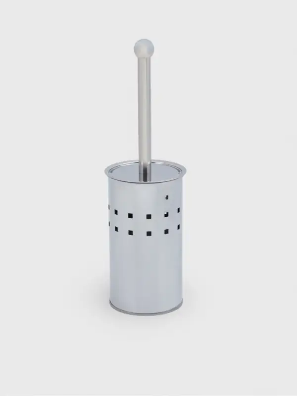 Ерш для унитаза "Квадраты", нержавеющая сталь