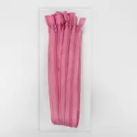 Молния &laquo;Спираль&raquo;, №5, разъёмная, замок автомат, 60 см, розовая