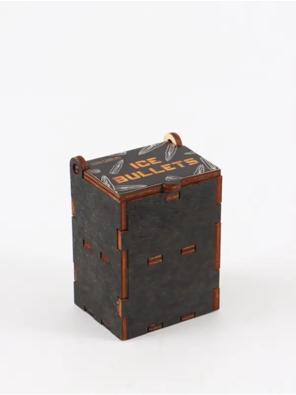 Коробка подарочная деревянная &laquo;Пуля&raquo; 4 х 5 х 6 см