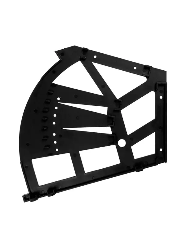 Механизм для обувницы полок CAPPIO, 3-х ярусная, до 13 мм, пластик, черный