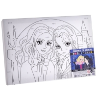 Картина по номерам для детей &laquo;Лучшие подруги&raquo;&lrm;, 20 х 30 см