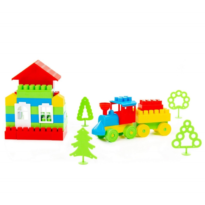 Конструктор &laquo;Строитель&raquo;, 115 деталей