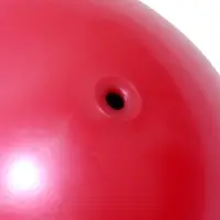 Мяч для художественной гимнастики Металлик, диаметр 19см, цвет красный