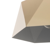 Светильник Edward 1х40Вт Е27 пр-1м сливочный 25х21,5х18см