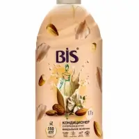 BIS Кондиционер для белья "Миндальное молочко", концентрированный, 1,7 л