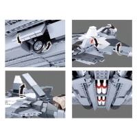 Конструктор &laquo;Модельки. Сверхзвуковой истребитель&raquo;, 893 детали