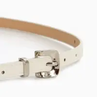 Ремень жен 05-02-02-01, Март2513, 1,3*0,3*110 см, без винта, пряж металл, 1 прокол,