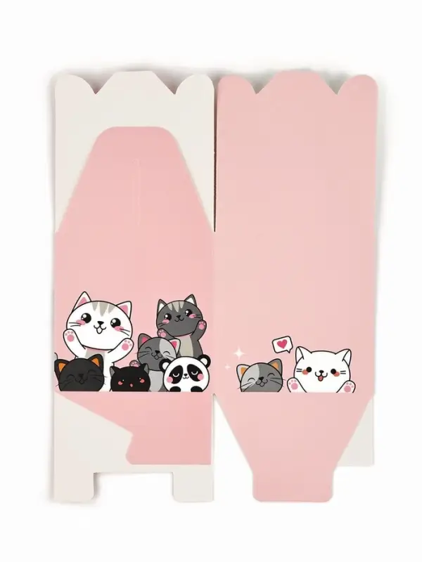 Подарочная коробка, упаковка &laquo;Котята&raquo; 10&times;10&times;10 см