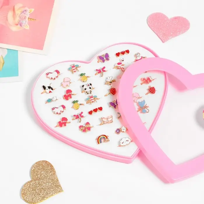 Кольцо детское &laquo;Приключение&raquo;, форма МИКС, цветное, безразмерное