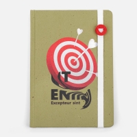 Шильдик на резинку Impreso, 3D-печать на заказ, сердце