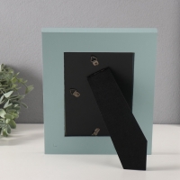 Фоторамка массив сосны 13х18 см "Иллюзия" голубой 2,3х20,5х25,5 см