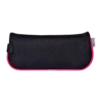 Пенал мягкий 1 отделение 100 х 200 х 45 с ручкой, стандарт, черный, МИКС