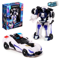 Робот &laquo;Полицейский&raquo;, трансформируется