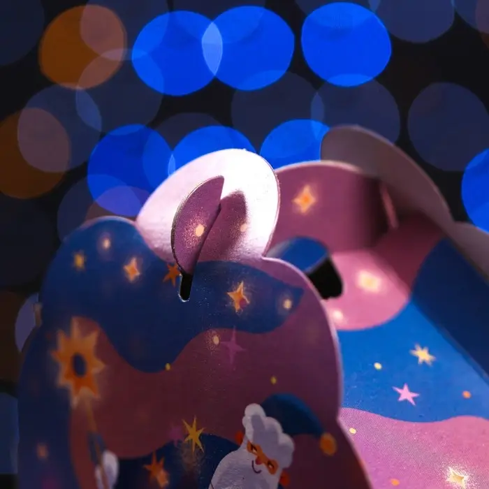 Подарочная новогодняя коробка &laquo;Фантазия&raquo; в фиолетовом, упаковка, 11.1&times;5.8&times;20.5 см