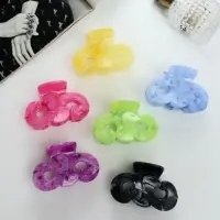 Крабик для волос &laquo;Юния&raquo;, завитки, 8.5 см, МИКС