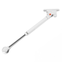 Газлифт 150N CAPPIO, доводчик, бесшумное открывание/закрывание, белый, 2 шт.