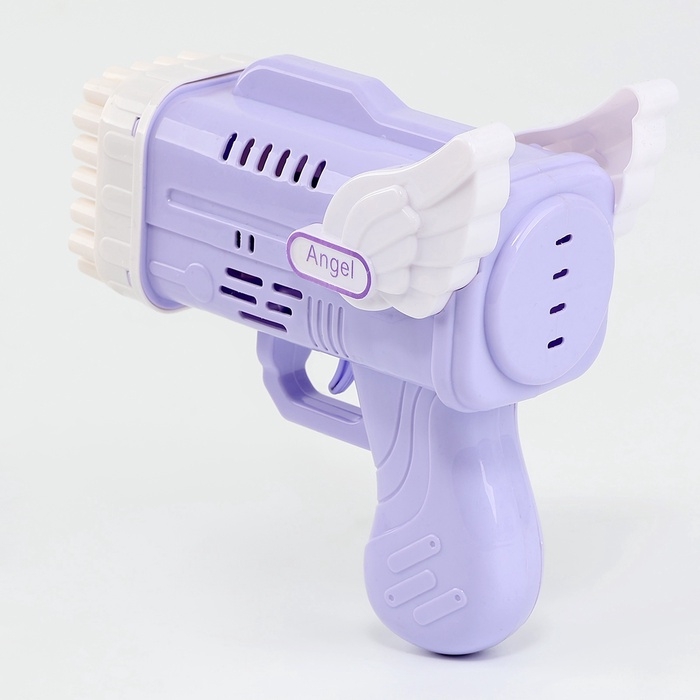 Генератор мыльных пузырей &laquo;Ангел&raquo;, фиолетовый, 8.5&times;14.5&times;15.5 см