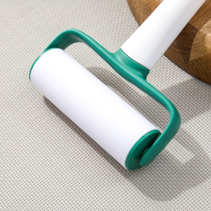 Валик для раскатки теста KONFINETTA, 16&times;11,4&times;3,5 см, цвет белый