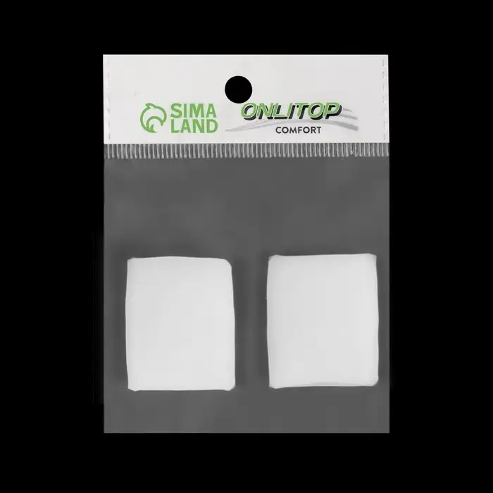 Напальчники для больших пальцев ног, силиконовый, 3.5&times;3.5&times;1.5 см, пара, белые