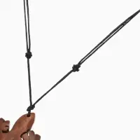 Украшение "Ящерица" дерево соно