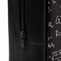 Папка с ручками текстильная А4, 360&times;245&times;70 мм, Calligrata Top &laquo;Гений&raquo;