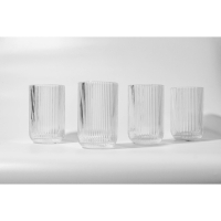 Стакан стеклянный Magistro &laquo;Грани&raquo;, 400 мл, 8&times;13 см