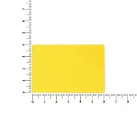 Наклейка тканевая Lunga, L, желтая